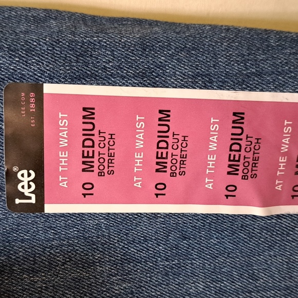 NWT LEE Women’s Relaxed Bootcut Stretch Jeans Sz 10 - Picture 6 of 6